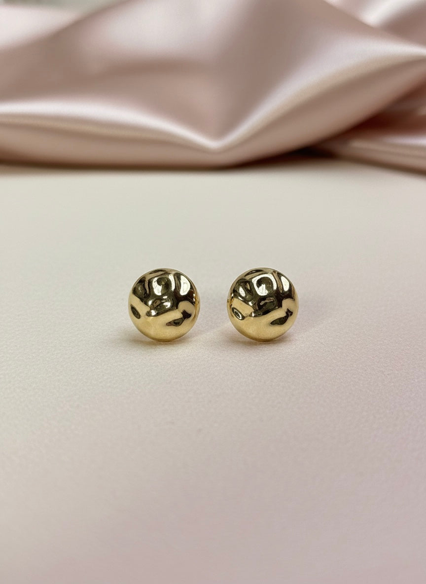 Golden Dome Hammered Studs 🌟🔨