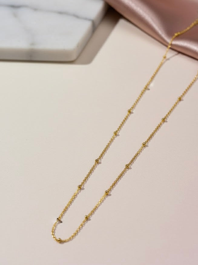 Small Ball Chain Necklace