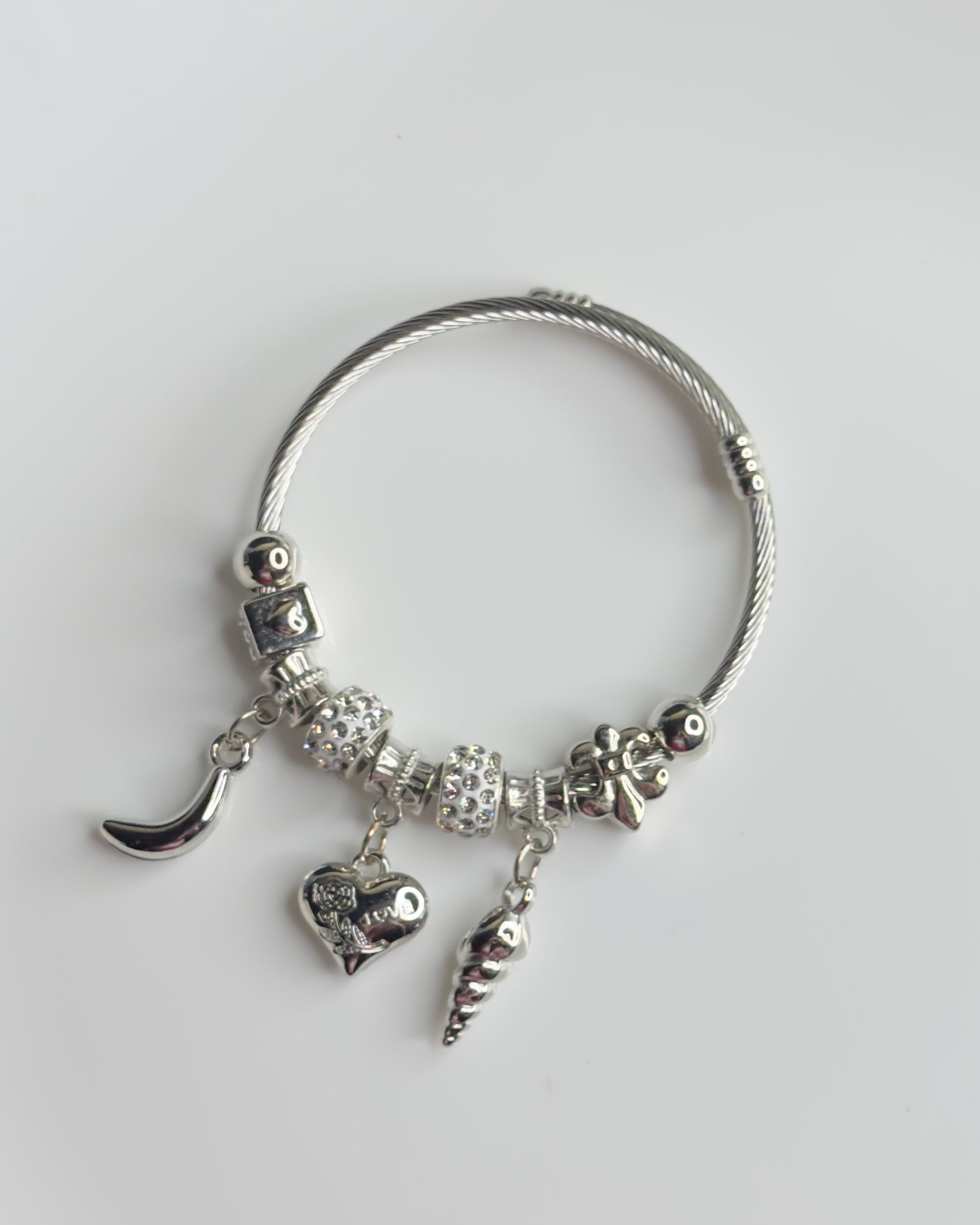 ShimmerLink Charm Bracelet