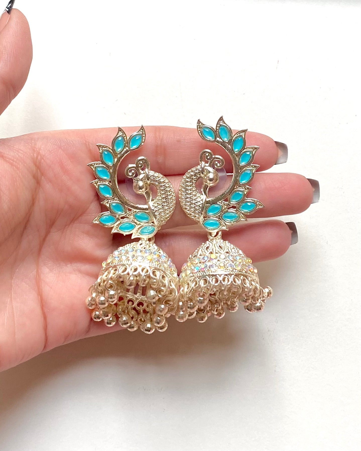 Peacock Traditional Jhumka 02