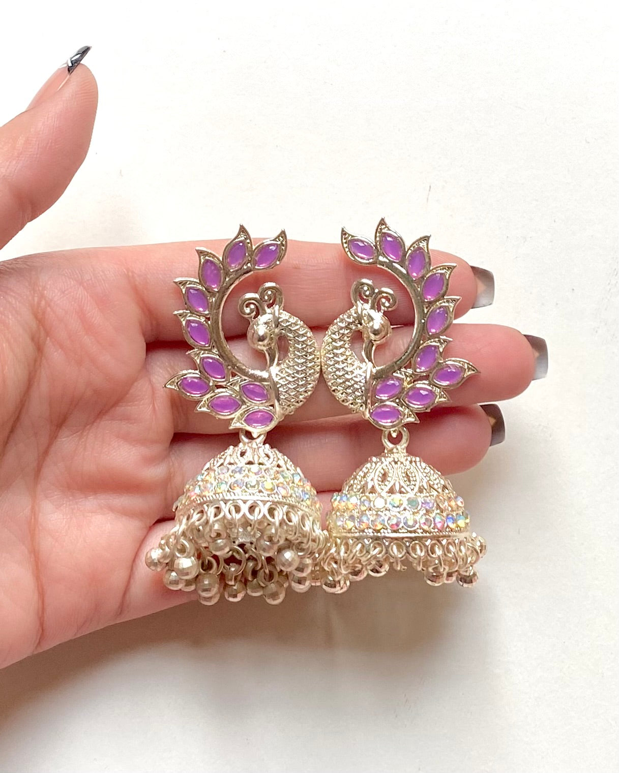 Peacock Traditional Jhumka 01