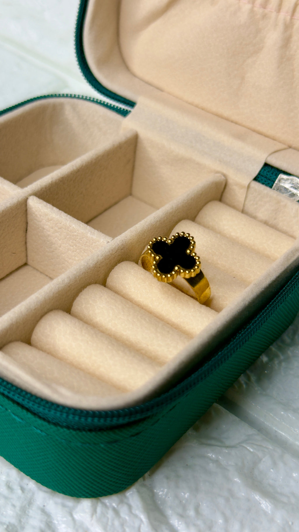 Black Clover Ring [adjustable]
