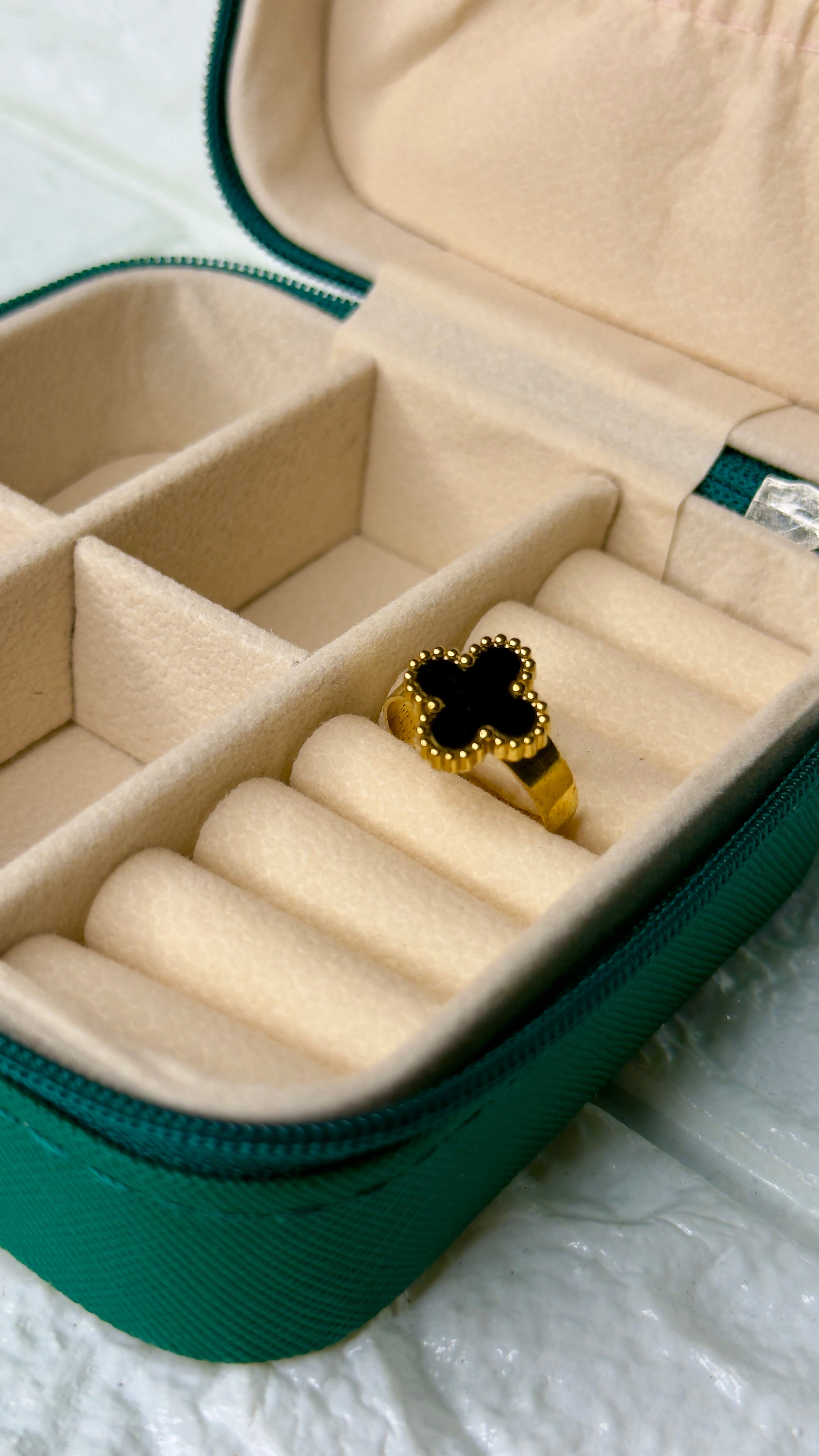Black Clover Ring [adjustable]