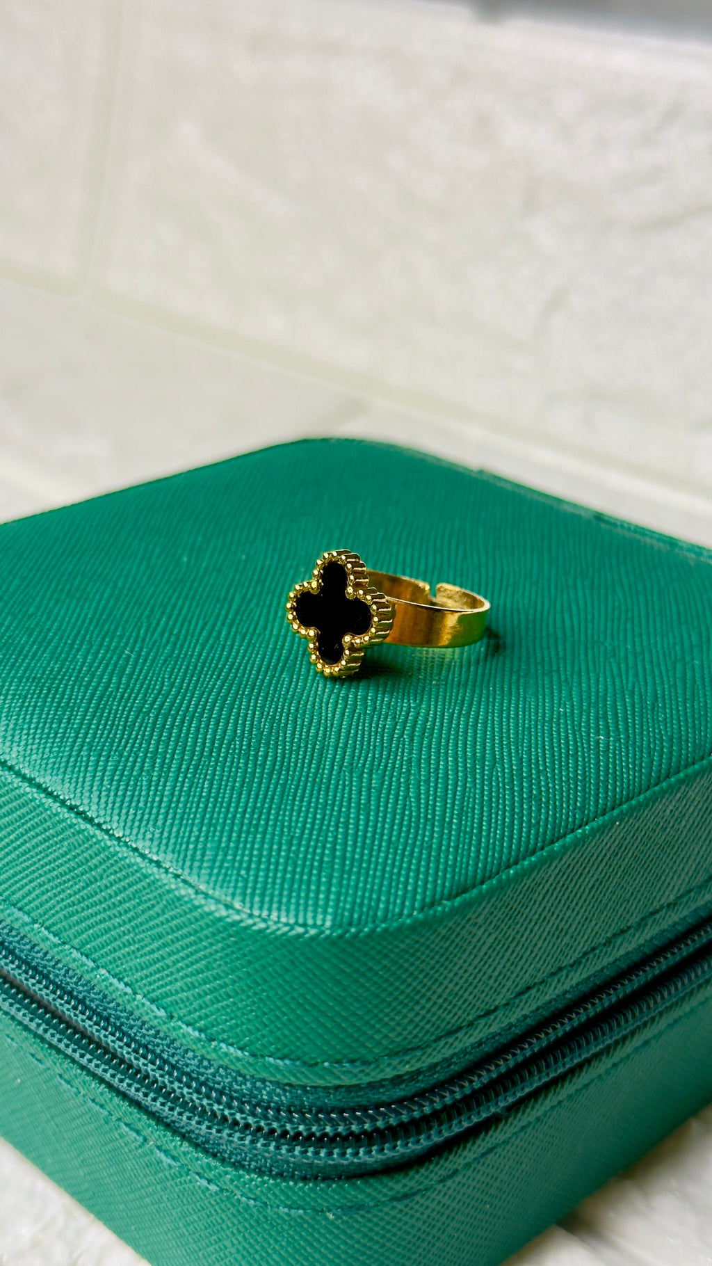 Black Clover Ring [adjustable]