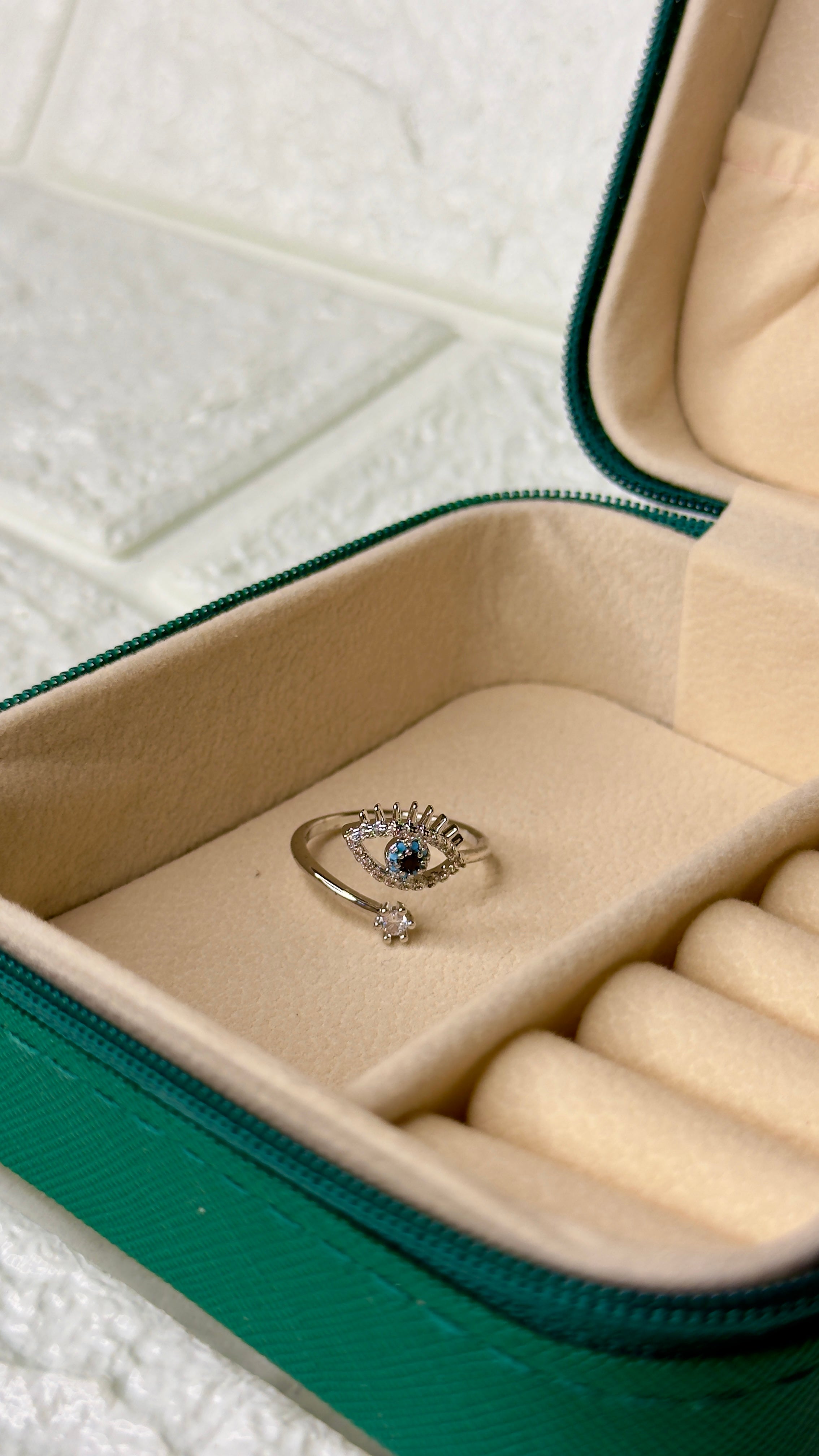 Evil Eye Ring [adjustable]