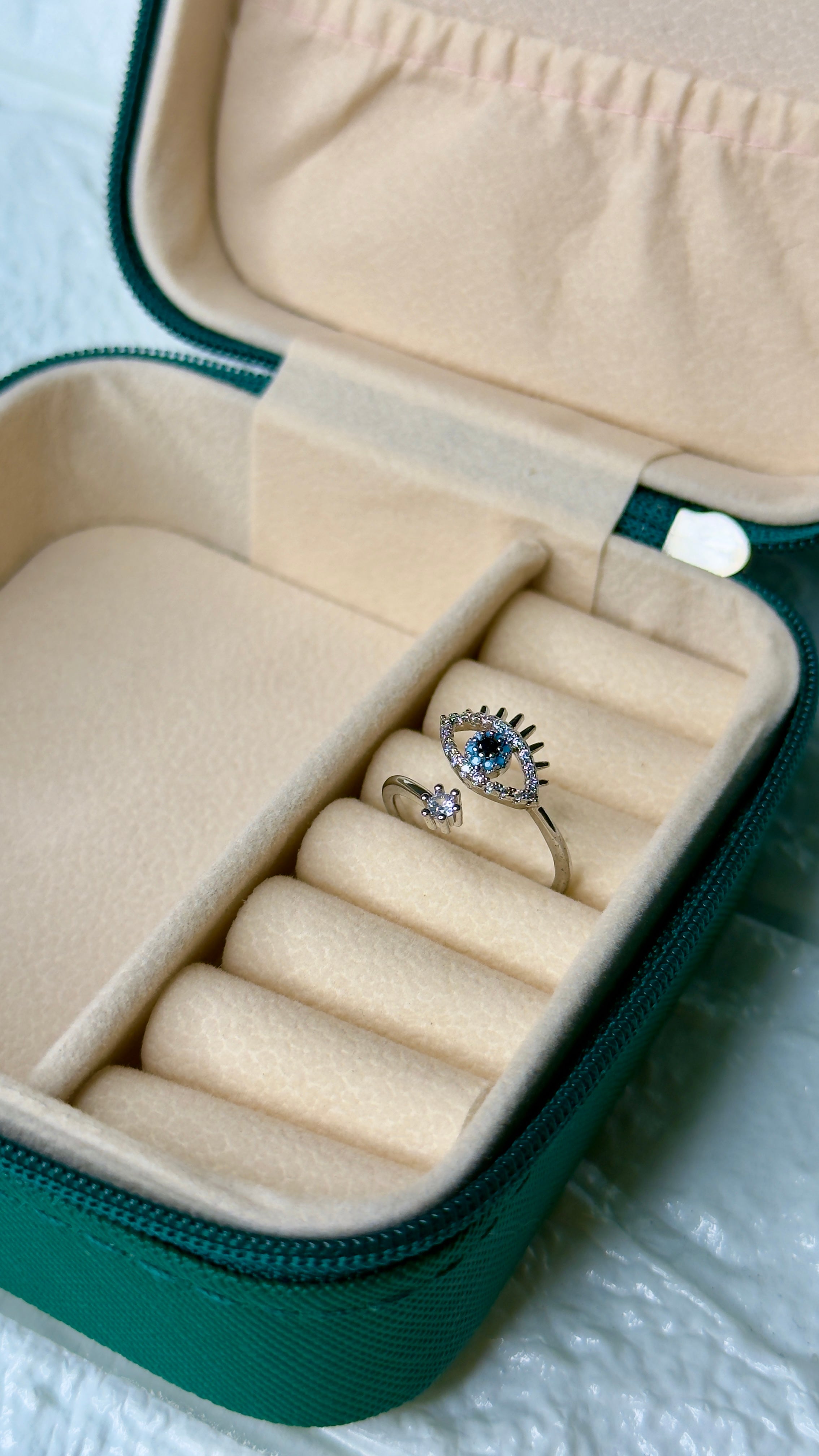 Evil Eye Ring [adjustable]