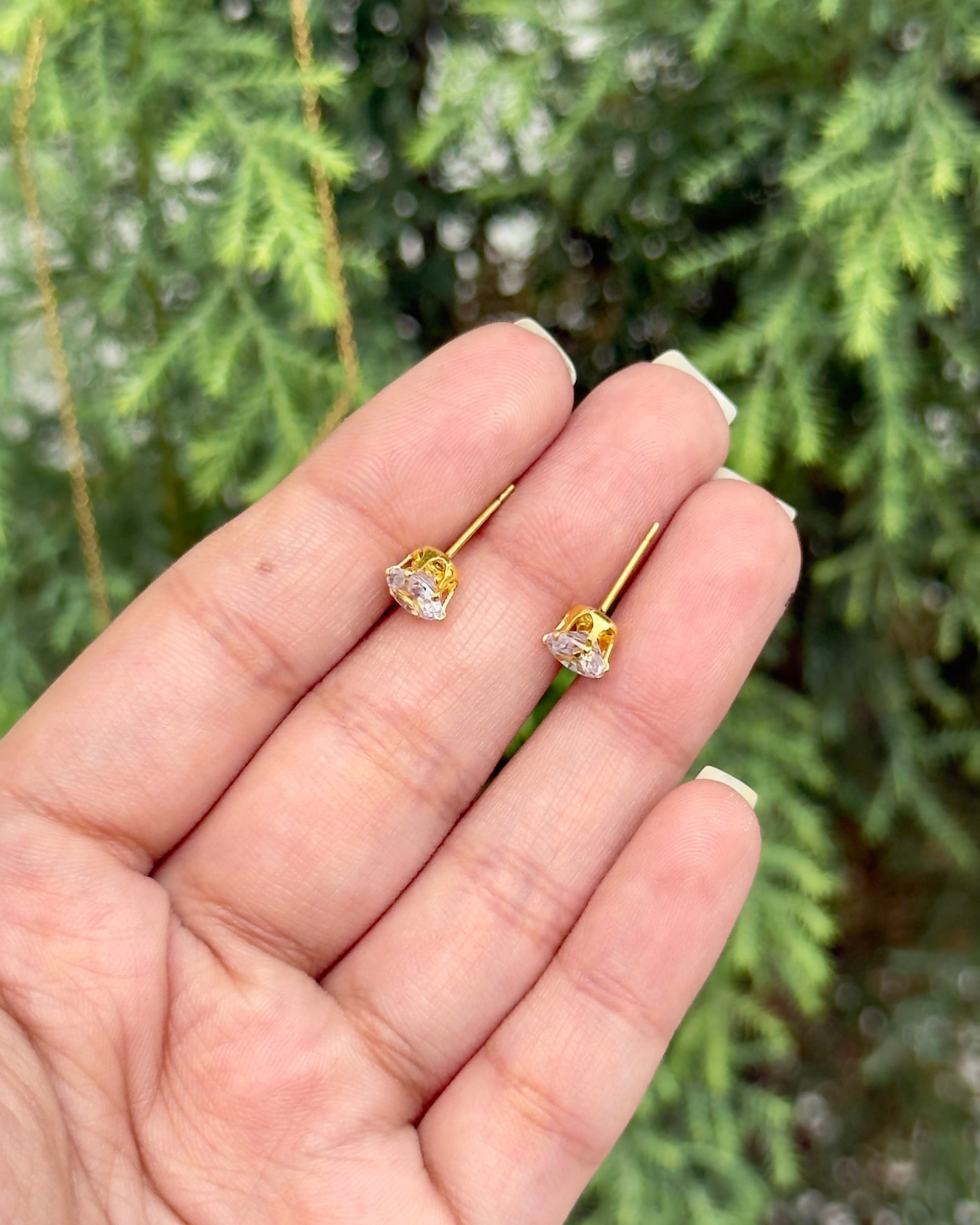 🧿 Evil Eye Necklace & Stud Earrings Set – Protection Meets Style