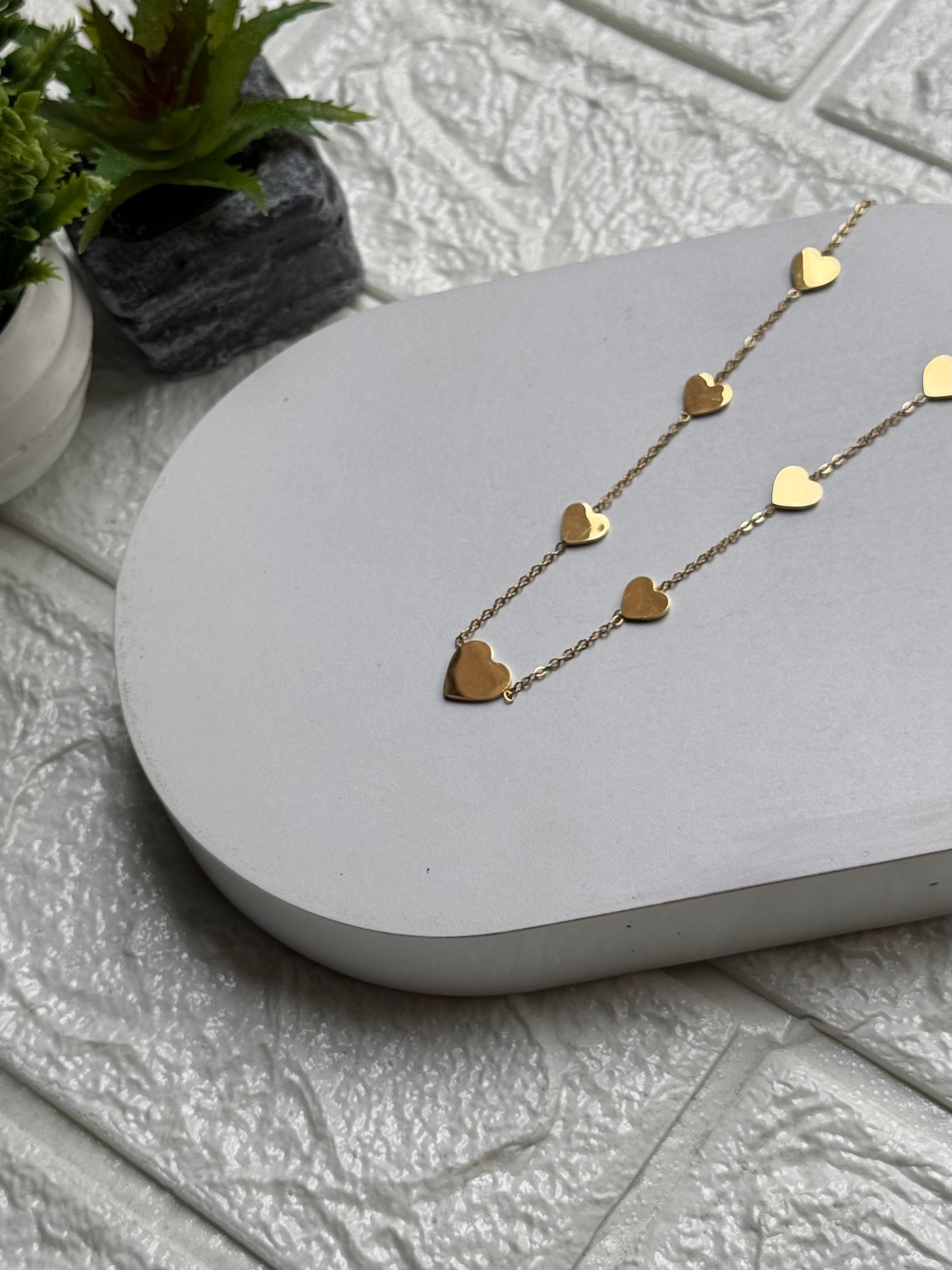 Multi Heart Necklace