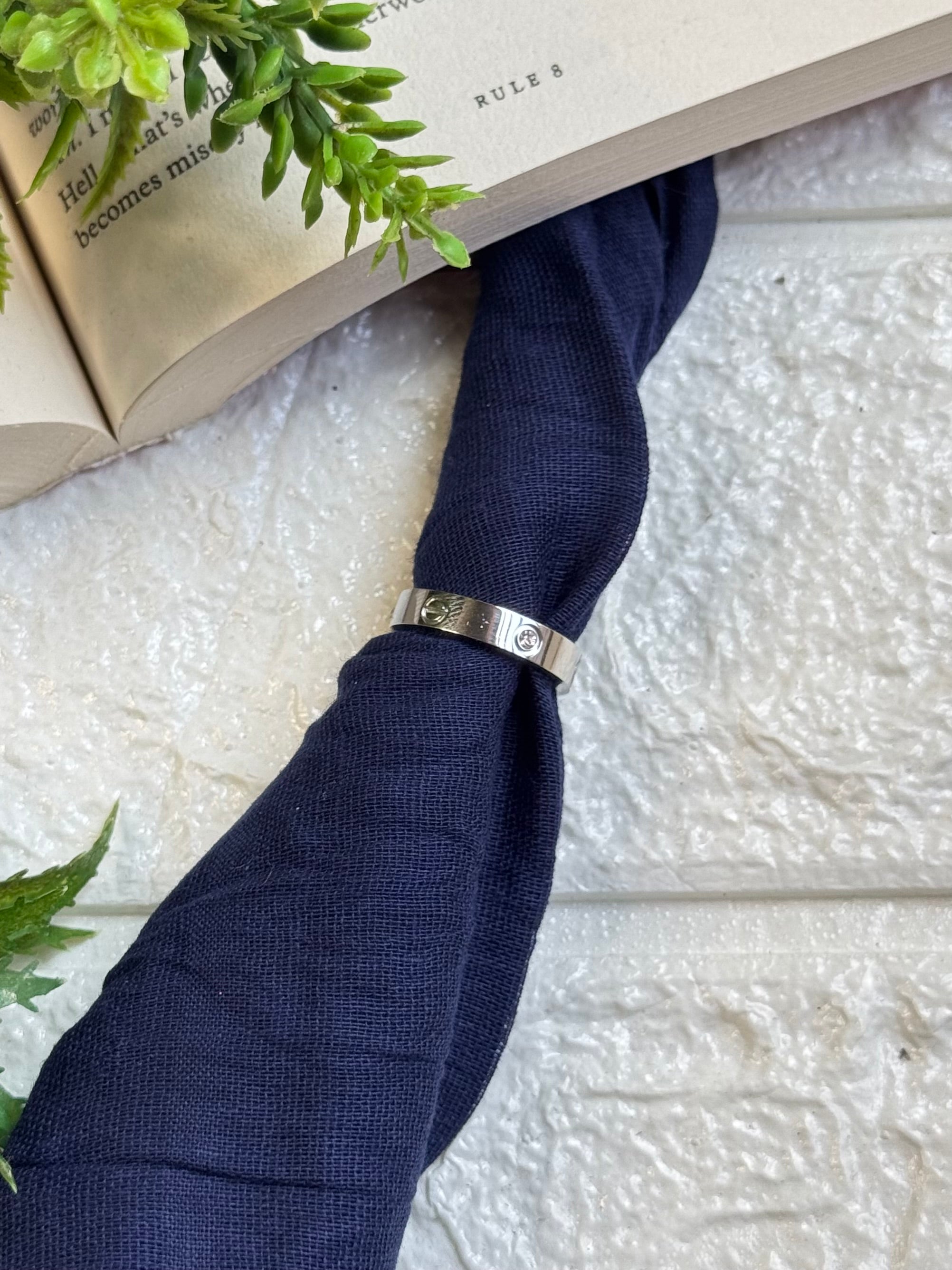 Stone Band Ring